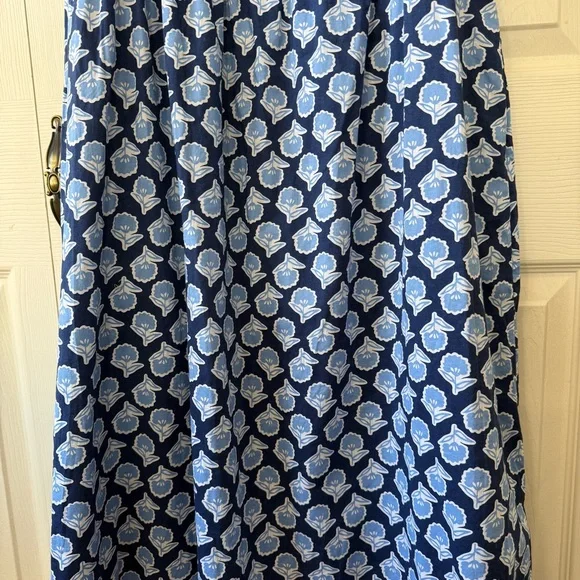 J. Crew Smocked Midi Dress Puff Sleeves Floral Print Womens Size XL - Picture 6 of 13